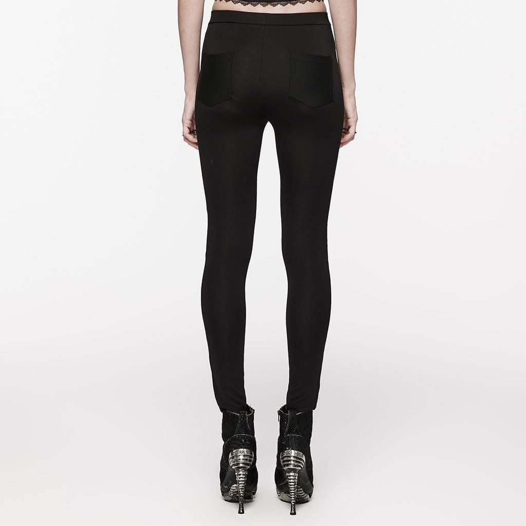 Celestial Summer Hollow-Out Leggings - PunkRave