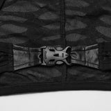 Monochrome Crop Top - PunkRave