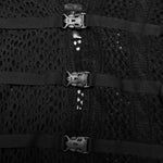 Hellion Distressed Mesh Jacket - PunkRave