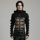 Backfire Mesh Spliced Top - PunkRave