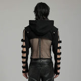 Backfire Mesh Spliced Top - PunkRave