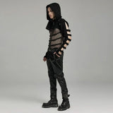 Backfire Mesh Spliced Top - PunkRave