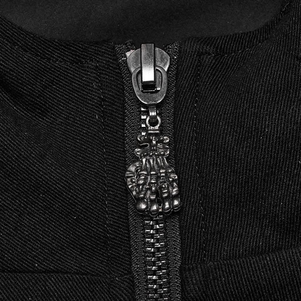 Backfire Mesh Spliced Top - PunkRave
