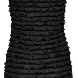 Amaranth Mini Dress (Black) - PunkRave