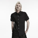 Chancel Men's Gothic Shirt in Black
