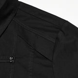 Pale Horse Men's Gothic Shirt with Skull in Black