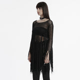 Athamant Gothic Black Knit Shirt