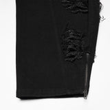 Caliban Men's Gothic Everyday Denim Pants in Black