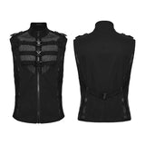 Laudanum Men's Gothic Zipped Jacket in Black