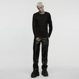 Astraea Gothic Faux Leather Pants Men's