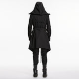 Cenotaph Men's Gothic Techwear Coat in Black