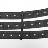 Animism Gothic Distressed Belt Men's