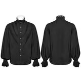Ravenna Gothic Lace Chiffon Shirt Men's