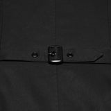 Hollow Crown Men's Gothic Cyberpunk coat in Black