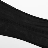 Augure Gothic Sheer Embellished Flared Pants