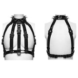 Requiescat Women's Gothic Techwear Harness in Black