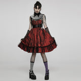 Wolfsbane Women's Gothic Collar in Black & White