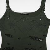 Austral Punk Cutout PU Vest