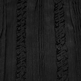 Black Lily Women's Victorian Vintage Skirt in Black