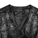 Candlemass Printed Waistcoat - PunkRave