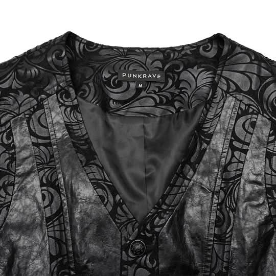 Candlemass Printed Waistcoat - PunkRave