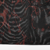 Molecular Women's Gothic Skirt in Black & Red
