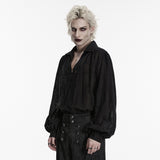 Atavism Gothic Embroidery Shirt Men's