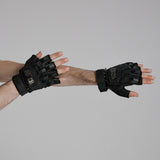 Carmilla Gothic Armor Cyberpunk Gloves Men's