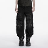 Caliban Men's Gothic Everyday Denim Pants in Black