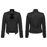 Aphelion Men's Gothic Victorian Gentleman Jacket in Black