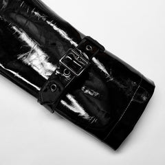 Necroharmonic PU Trench Coat - PunkRave
