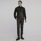Tantalus Victorian Gothic Brocade Satin Waistcoat Men's