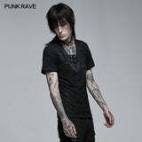 Lethe Men's Gothic T-shirt in Black