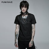 Lethe Men's Gothic T-shirt in Black