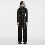 Carmilla Lace-Up Zipped Waistcoat