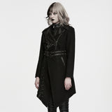 Lychgate Women's Punk Asymmetrical Jacket in Black