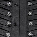 Nocturne Men's Gothic Shirt in Black