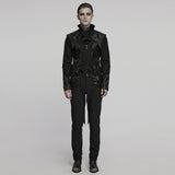Opalescent Gothic Brocade Tailcoat Jacket Men's