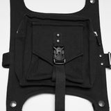 Mercurial Women's Punk Thigh Holster Bag in Black