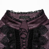Aconite Men's Gothic Shirt in Red