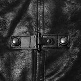 Morrigan Gothic Faux Leather Armor Sleeveless Coat Men's