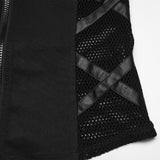 Laudanum Men's Gothic Zipped Jacket in Black