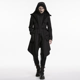 Cenotaph Men's Gothic Techwear Coat in Black