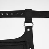 Mercurial Women's Punk Thigh Holster Bag in Black