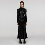 Baphomet Women's Gothic Dress in Black