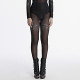 Apricale Gothic Cyberpunk Sheer Leggings