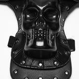 Goblin Market Men's Gothic Studded Shoulder Armor in Black