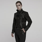 Opalescent Gothic Brocade Tailcoat Jacket Men's