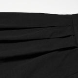 Laudanum Men's Gothic Trousers with Button-Front Waistband in Black