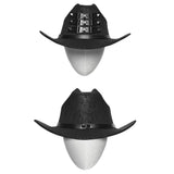 Elegy Gothic Western Studded Hat